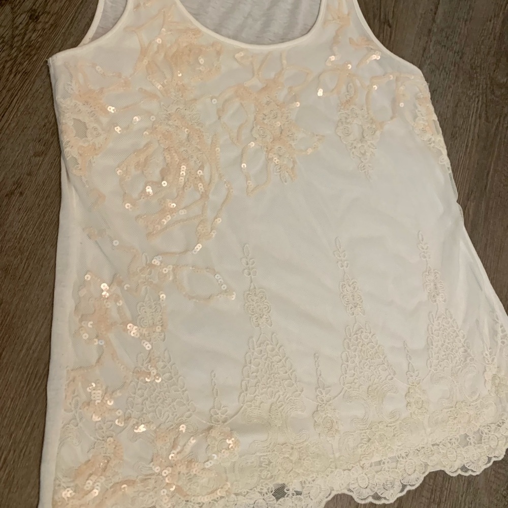 Sequined Express Top